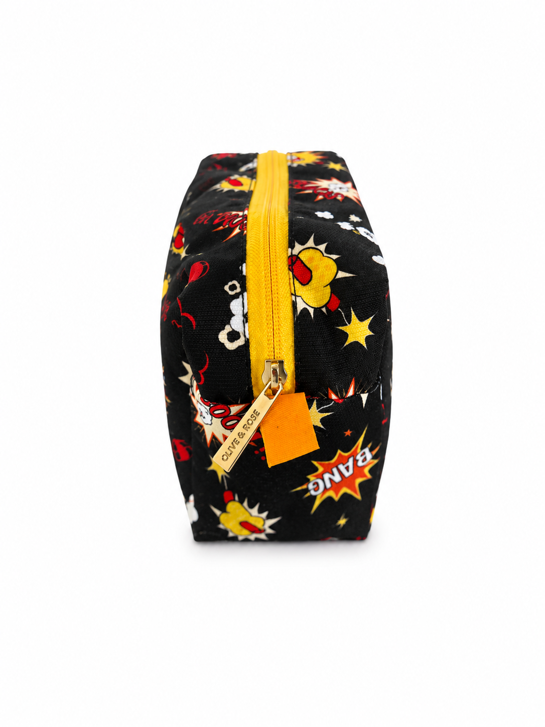 Kids Medicine Pouch – Comic Black | Travel Medicine Organizer