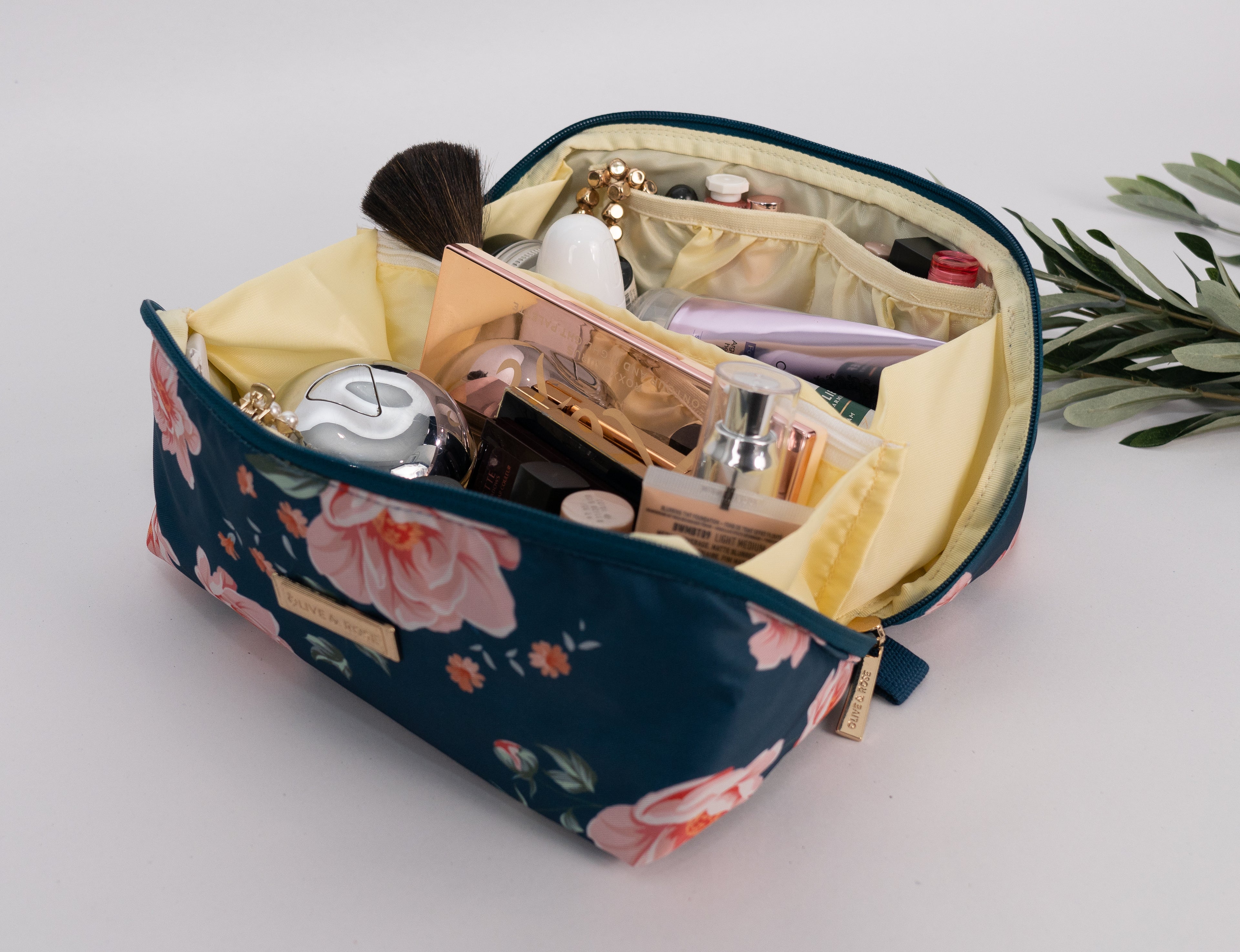 Olive & Rose handmade makeup organiser pouch