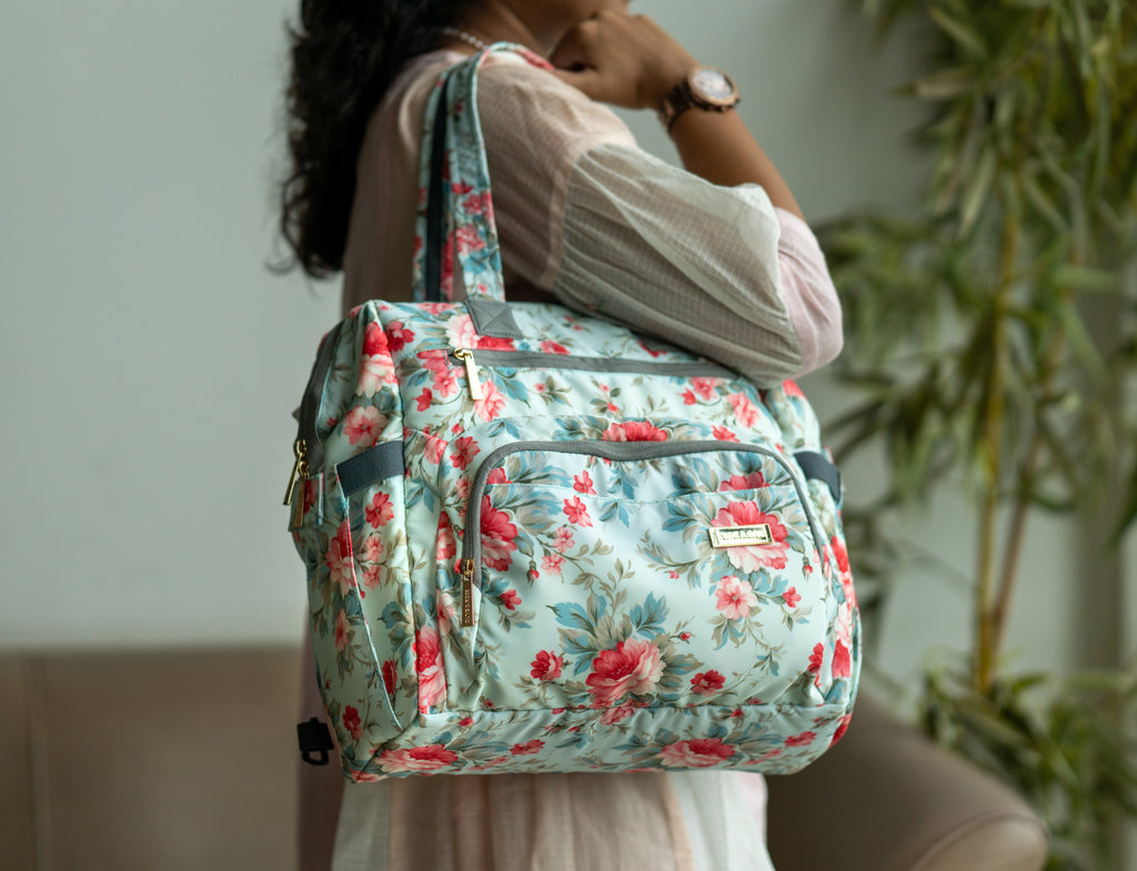 English Blue - Diaper Bag