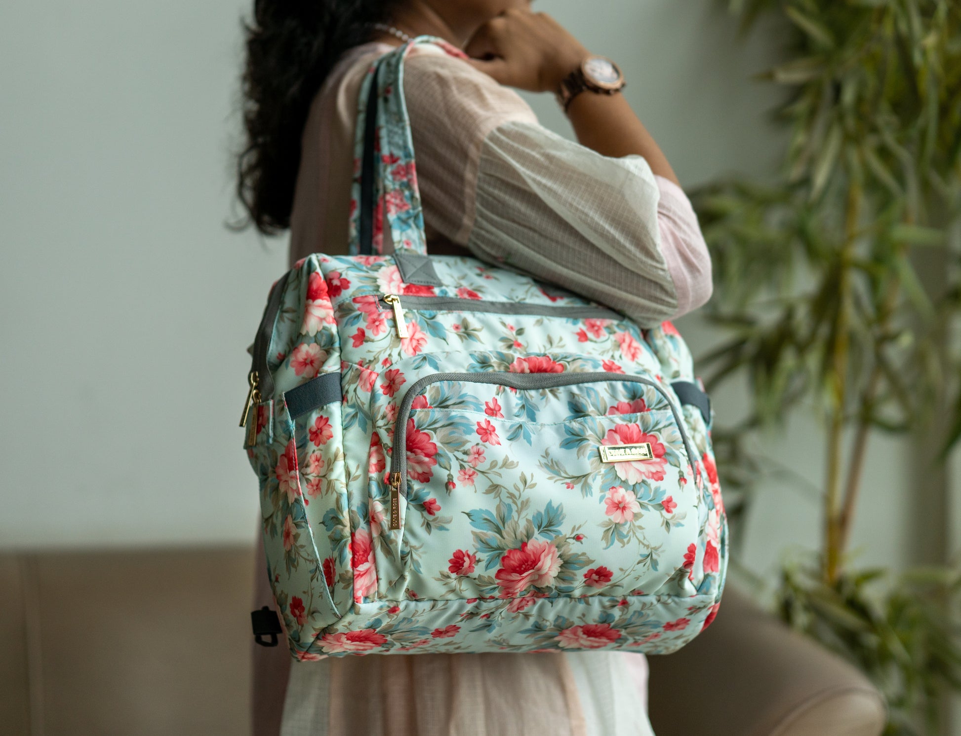 English Blue - Diaper Bag