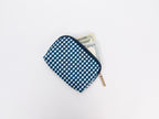 Optic print mini zip pouch by Olive & Rose