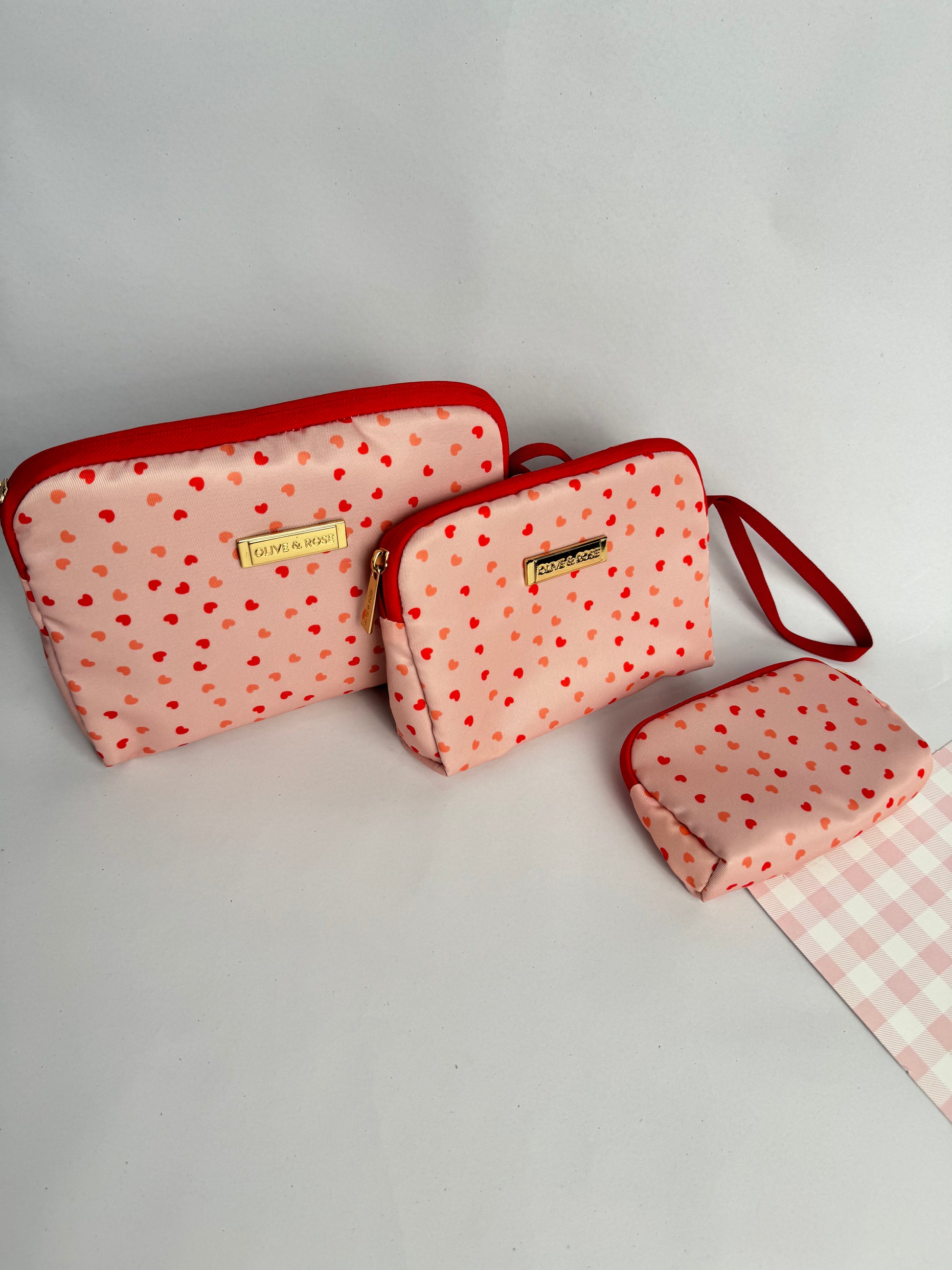 Pouch Set-Hearts