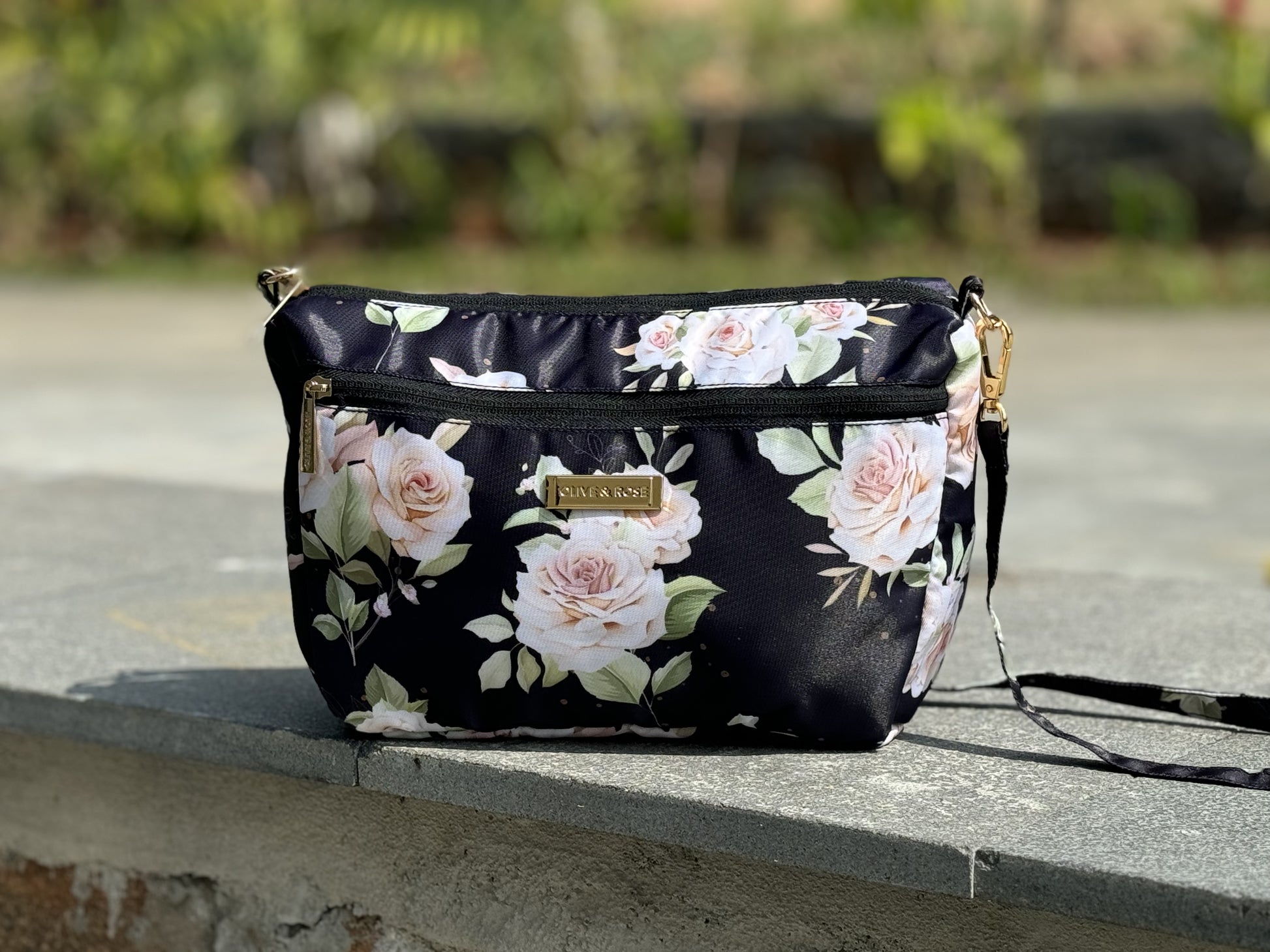 Rosy Night  Mini Diaper Bag