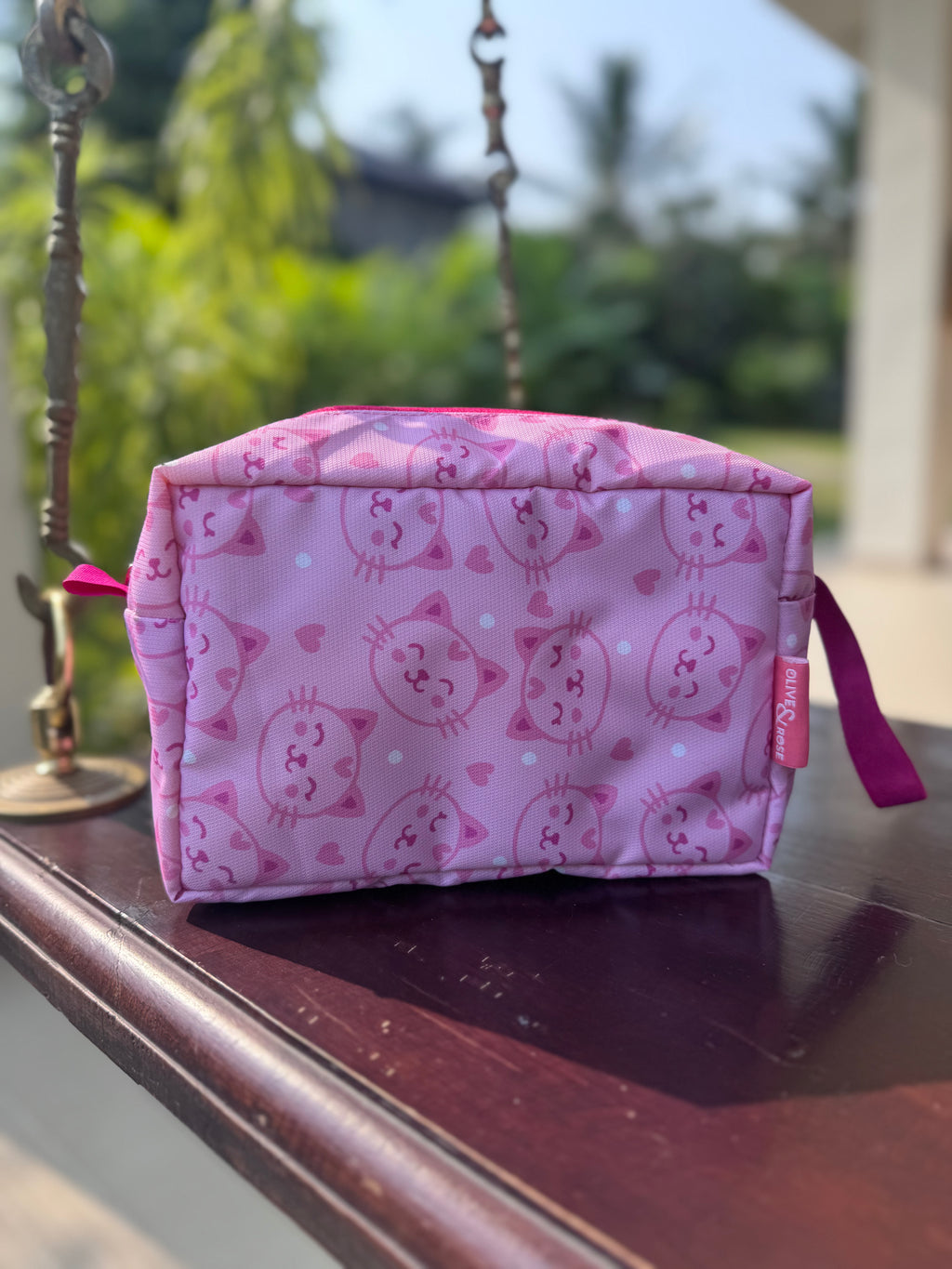 Medicine Pouch - Pink Stella