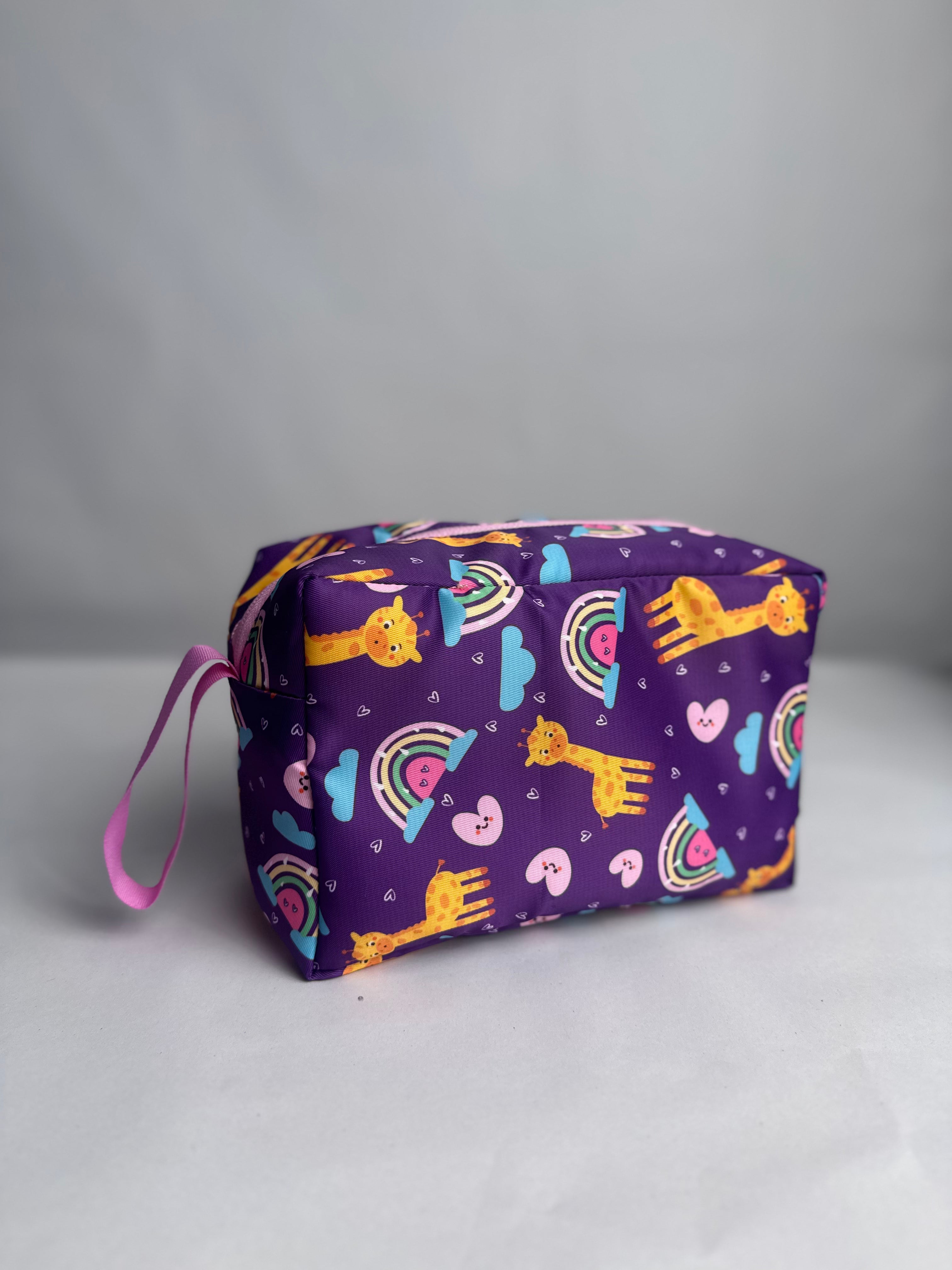 Medicine Pouch - giraffe