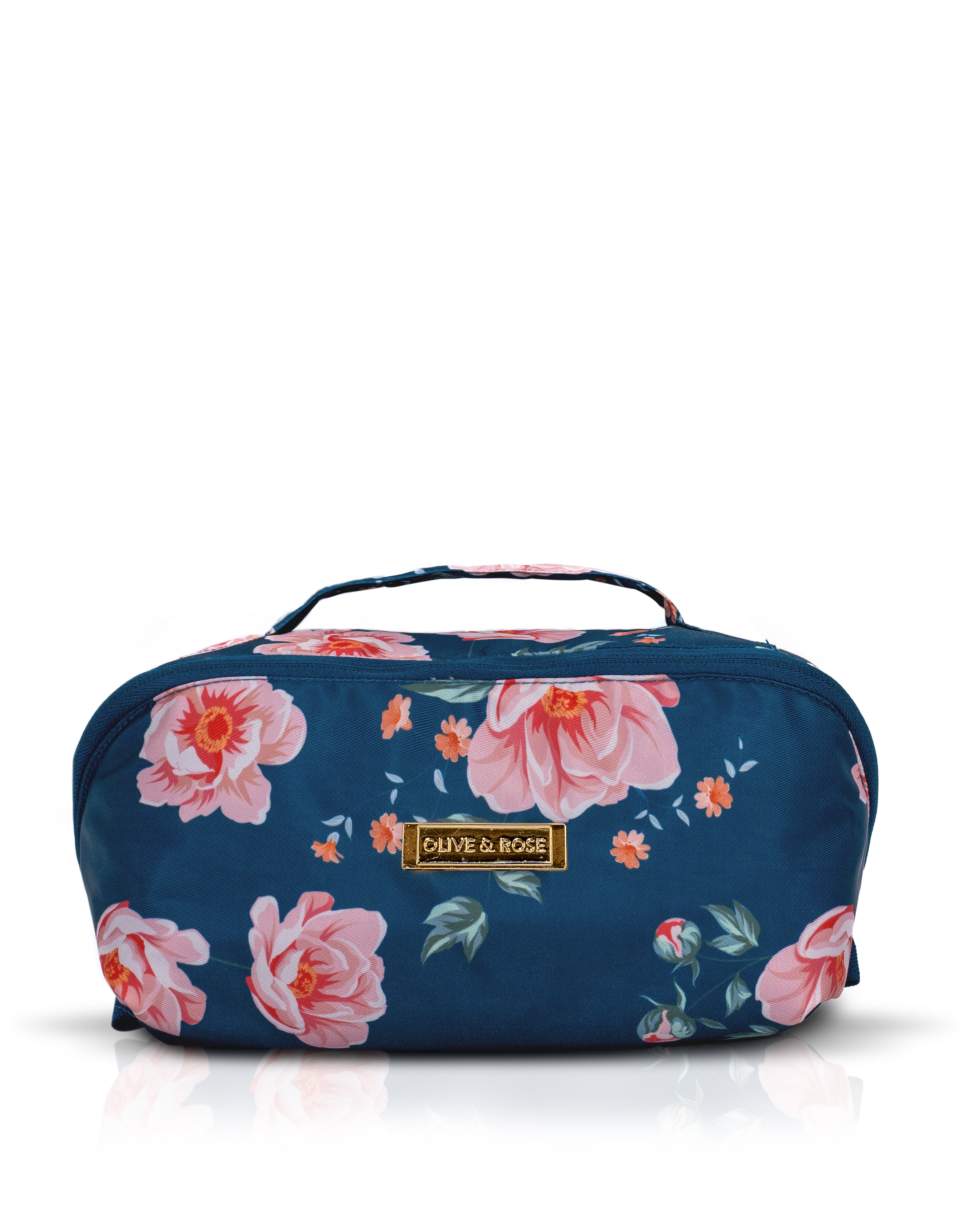 Anette makeup organiser pouch detail by Olive & Rose