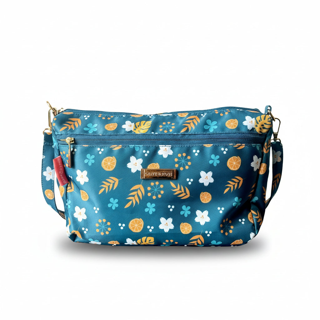 new print Mini Diaper Bag