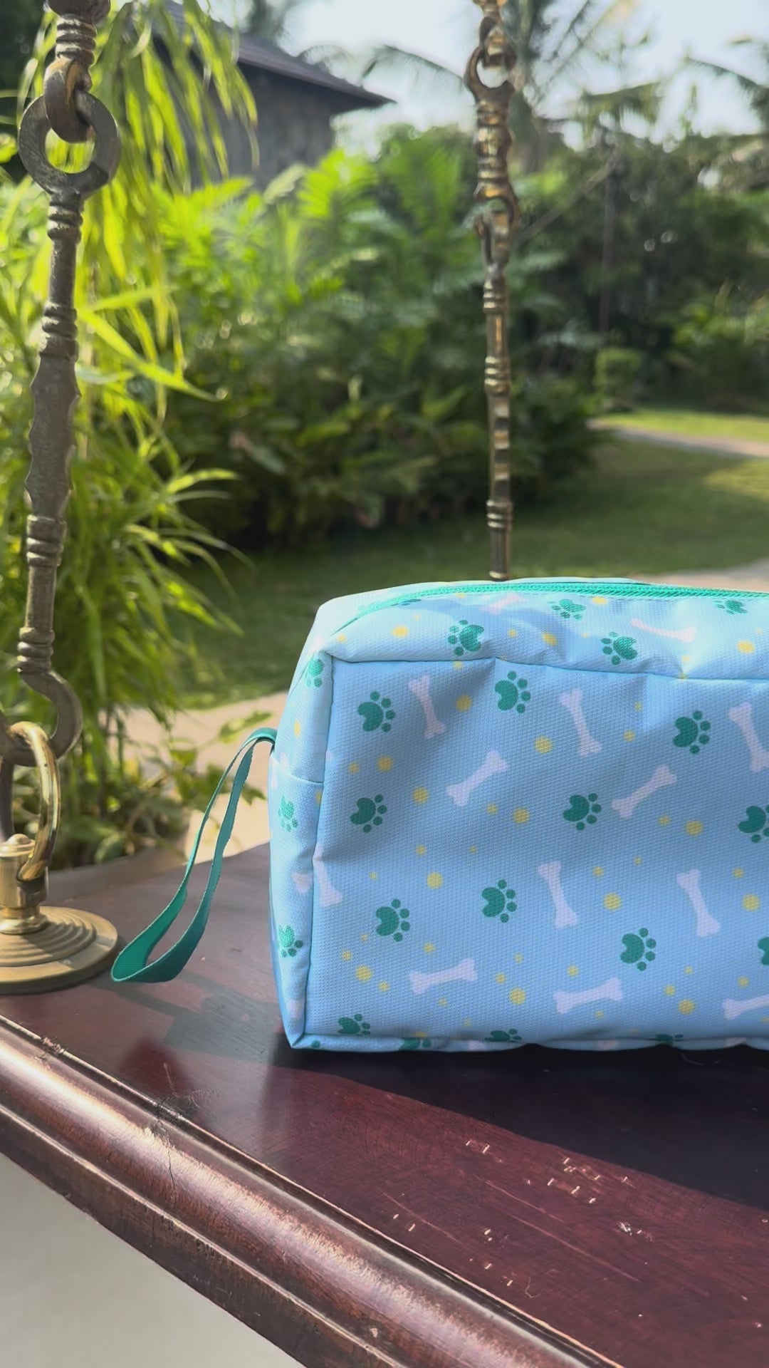 Medicine Pouch - Blue Bone